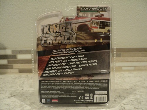 GREENLIGHT CHASE KINGS OF CRUNCH 92 F250 BLACK STALLION GREEN LIGHT CHASE - 第 3/3 張圖片