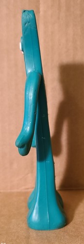 Vintage 1988 Green Gumby Prema Toys Co Playskool Posable Rubber - Picture 8 of 14