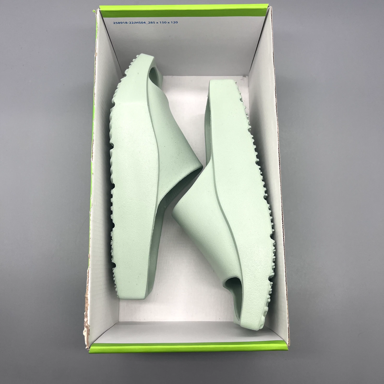 NIKE Taglia 5 Nuovo scivolo esagonale donna Jordan gelo pistacchio (DQ8992 300) WMNS US 5