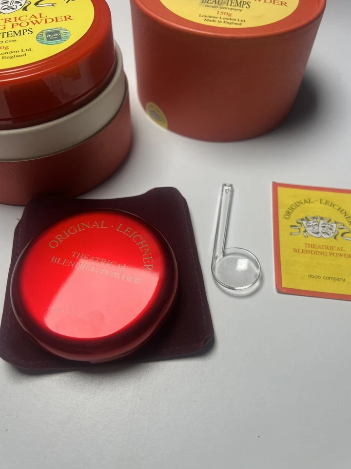 Original Leichner Theatrical Blending Powder Beau-Temps Dodo Company 150g - Image 3 of 4