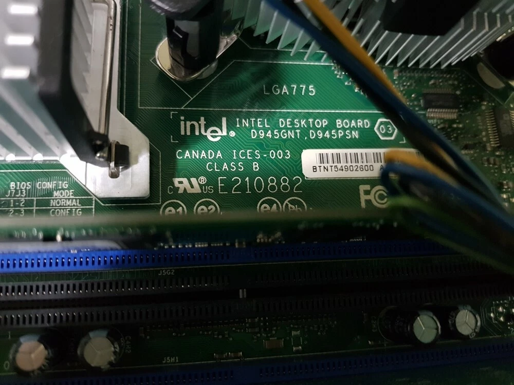 Intel desktop shop board d945gnt