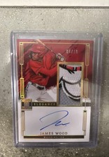 2024 Panini Impeccable Elégance Prospect Jersey Auto James Wood #EPJ-JW /10