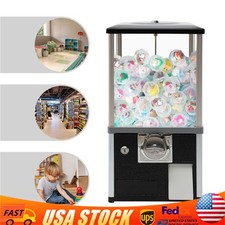 Freestanding 45-50mm Capsule Toys Vending Machine 2*25Cents Coin Gumball Machine