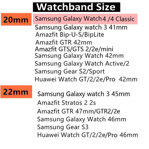 Watch Strap For Samsung Smart Watch 3/4/5/6/7 FE Silicone Fitness Wrist Band - 第 10/21 張圖片