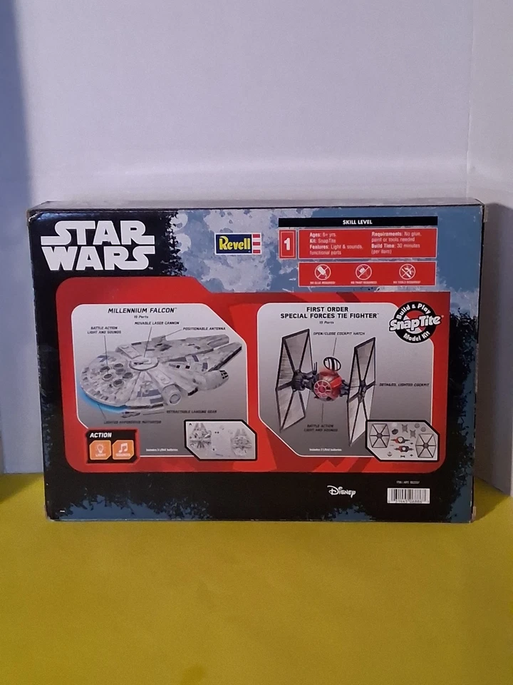 Star Wars Model Kit Millennium Falcon First Order Special Forces Fighter - Image 2 of 2