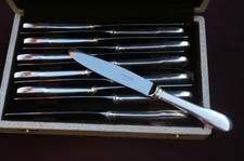 Christofle Cluny - 12 couteaux à Entremet - 19,6cm