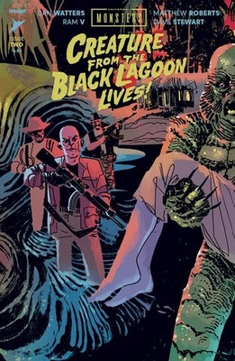 UNIVERSAL MONSTERS THE CREATURE FROM THE BLACK LAGOON LIVES #2 VARIANT CVR C INC