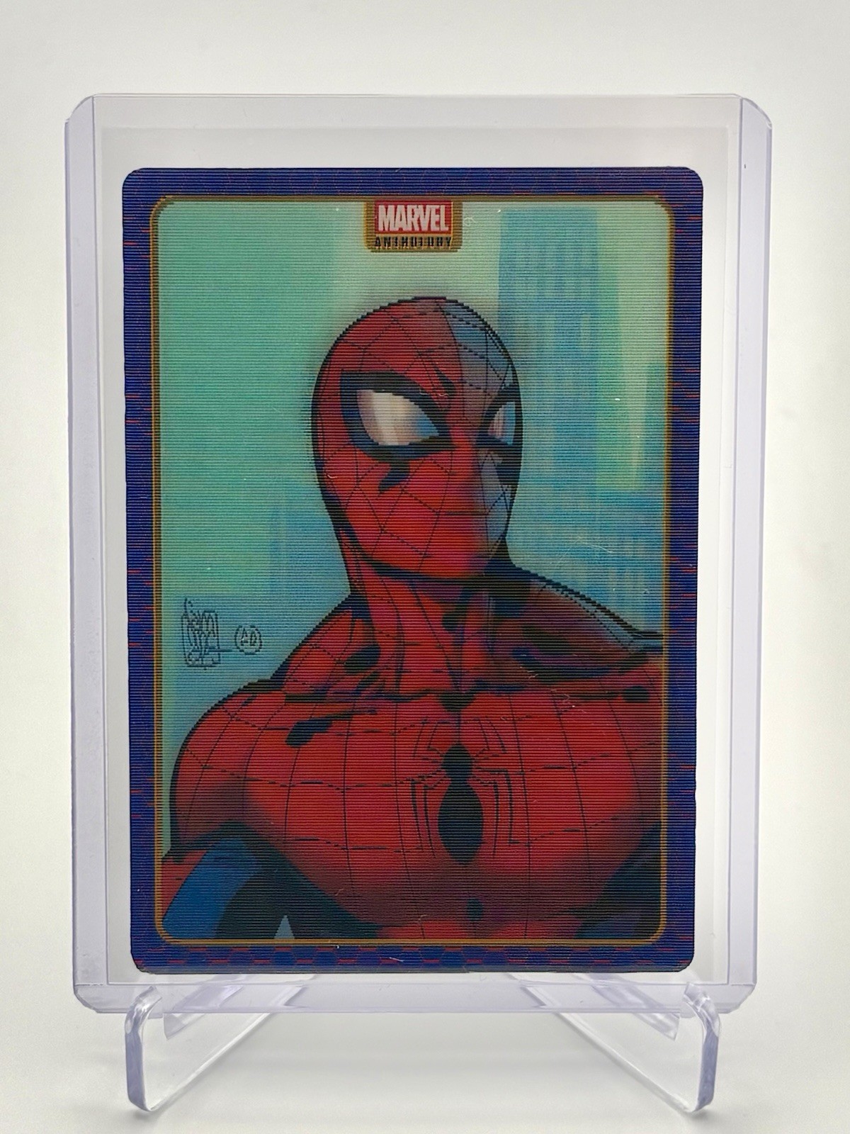2025 Panini Marvel Anthology; SPIDER-MAN/PETER PARKER; Lenticular Card; L1