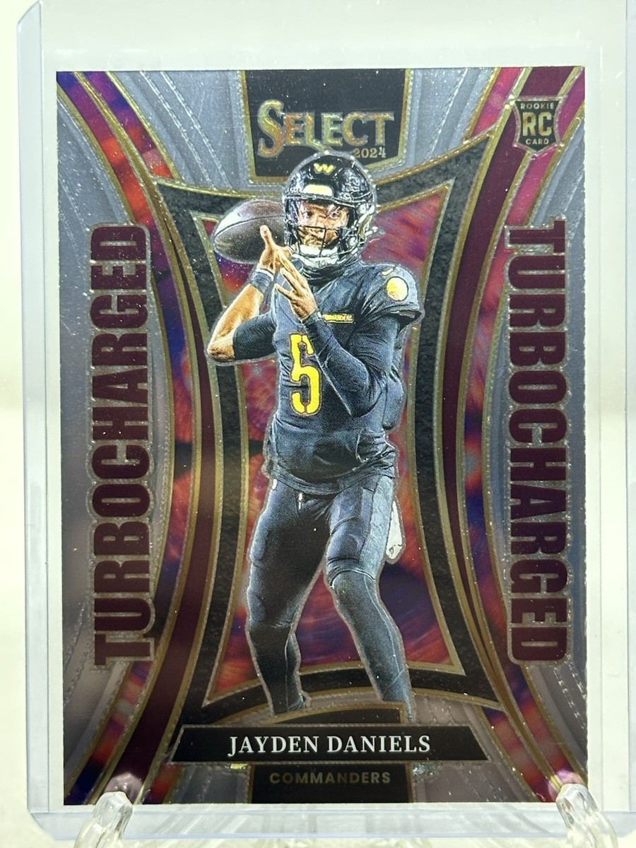 2024 Panini Select Football Jayden Daniels Turbocharged Base #12