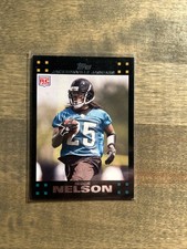 2007 Topps Reggie Nelson Rookie Jacksonville Jaguars #386 F44