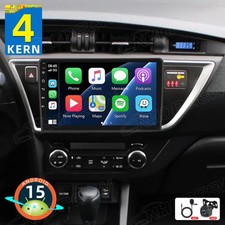 64 GB Android 15 Apple Carplay autoradio GPS navigatore WiFi per Toyota Auris 2013-2016