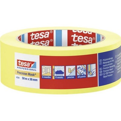 tesa 04334-00003-00 PRECISION crepe tape precision crepe  yellow (L x L)