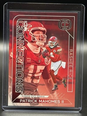 2025 Panini Icon Connections- Patrick Mahomes II/Rashee Rice #IC-6