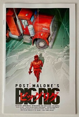 POST MALONE'S BIG RIG #1 • REDCODE AKIRA HOMAGE VARIANT • LTD 400