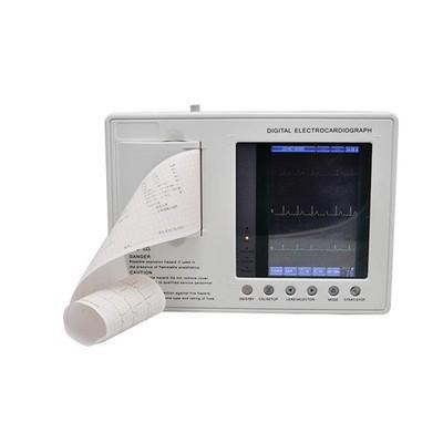 Carejoy 7 in ECG EKG Machine 3-channel 12-lead Electrocardiograph US