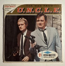 1966 View-Master THE MAN FROM U.N.C.L.E. B484 - 3 Reel Set Booklet V2