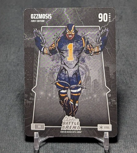 Ozzie Albies OZZMOSIS Steel 2026 Bo Jackson Battle Arena Card #172 Braves