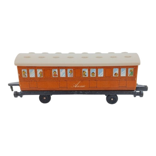 Thomas & Friends Annie Plastic Train ERTL 1987 figura de juguete coleccionable niños - Imagen 2 de 10