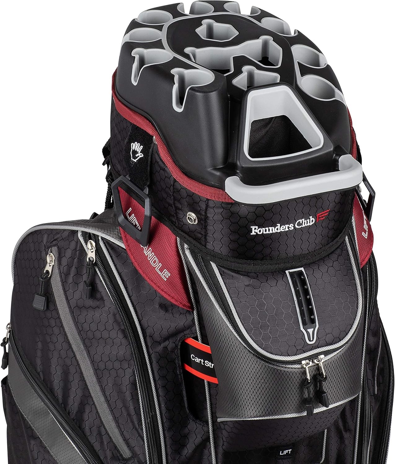 Cart Bag With Full Length Dividers