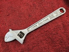 Vintage Snap-on Blue-point 8 Adjustable Wrench