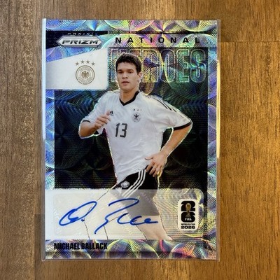 2026 Panini Prizm Michael Ballack Choice Prizm National Heroes Auto #NH-MB