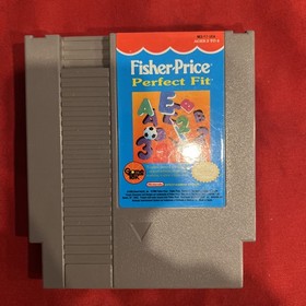 Fisher Price Perfect Fit NES Video Game