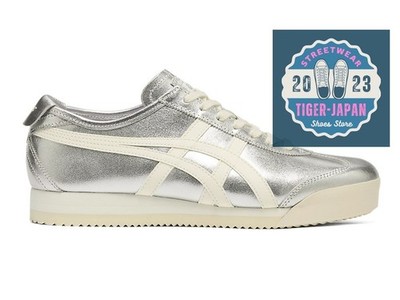 Onitsuka Tiger MEXICO 66 PF 1183C632 020 PURE SILVER CREAM Unisex Men Women