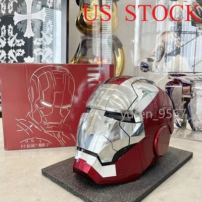 MK5 Helmet AUTOKING Iron Man 1:1 Wearable Mask Voice Control Cosplay Props Gift