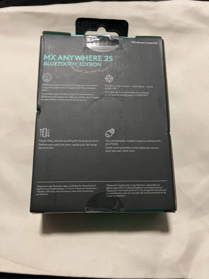 New Logitech MX Anywhere 2S Bluetooth Edition Wireless Mouse - Image 2 of 4