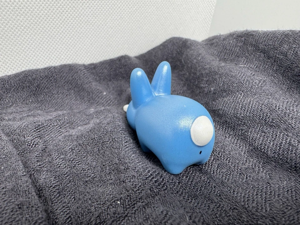 Kidrobot Happy Labbit Shiny Blue Bone 1.3" Vinyl Figure Mini Series Frank Kozik - Image 2 of 4