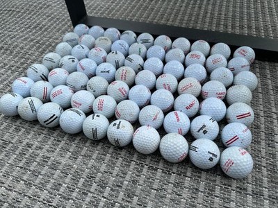 Golfbälle gebraucht verschiedene Marken : Range  Callaway Wilson , 70 Stück