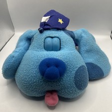 Vintage 1999 Blues Clues Sleeping Animated Talking tested and Works Tyco Plush