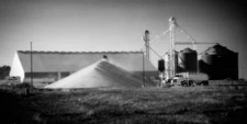 Fine Art Photography, Black and White, 8x16, Cargill, Holdredge, Nebraska