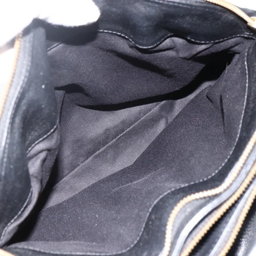 Chloe Hand Bag Leather Black Gold Auth BA11087 - Afbeelding 21 van 24