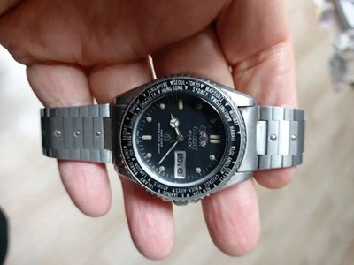 Orient World Time King Diver Watch