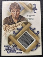 2020 Topps Allen & Ginter Steven Tefft #FSRA-ST Full-Size Relics A MEM Dodgers
