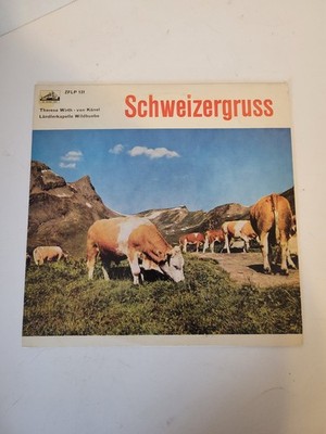 Therese Wirth - Schweizergruss LP Zytglogge Swiss Folk Yodeling Ländler 33 RPM