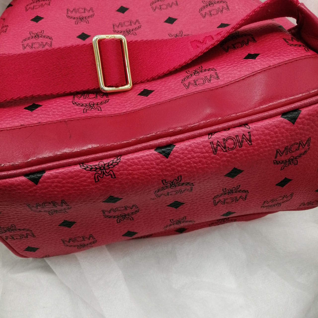 Studded Backpack Pink Model Number MMK2AVE20RE001… - image 16