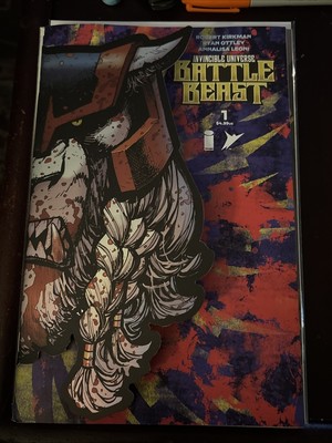 Invincible Universe Battle Beast #1 Cover J Variant Foil Die-Cut Mask Cover