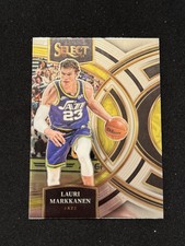 2023-24 Panini Select Lauri Markkanen Silver Prizm Premier #182