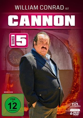 Cannon - Die komplette Staffel 5 - Serie - William Conrad (Nero Wolfe) [6 DVDs]