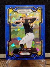 2024 Panini Prizm Blue Ice Prizm rookie card Paul Skenes Pittsburgh Pirates