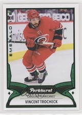 2021-22 Upper Deck Parkhurst Emerald Ice 10/10 Vincent Trocheck #101 0c3