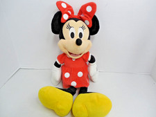 Just Play LLC Disney Minnie Mouse In Red Dress Plush Doll Stuffed Toy 17 inches