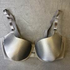 Warners Bra 38C 01356 Black No Side Effects Underarm Smoothing Underwire