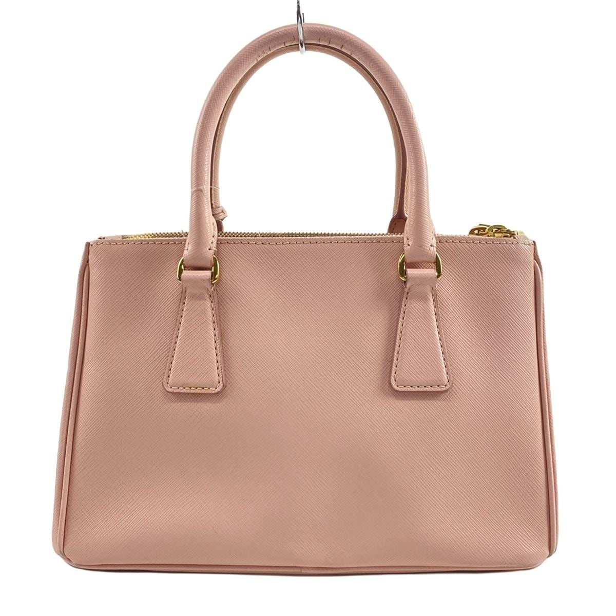 Auth PRADA Galleria Mini Bag BN2316 Orchidia (pink) Saffiano Lux  