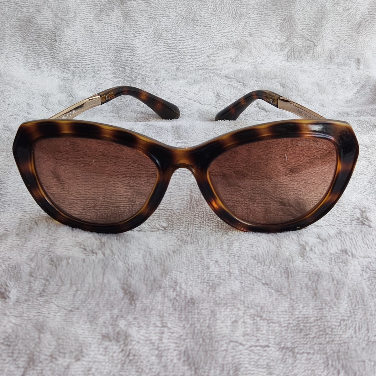 CHANEL サングラス ブラウン　レトロ　ヴィンテージ Vintage Chanel Sunglasses Gold And Tortoise Retro Frame Brown Lens