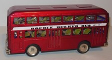 Double Decker Bus MF 185: Chinese Friction drive Tinplate Autobus A Imperiale