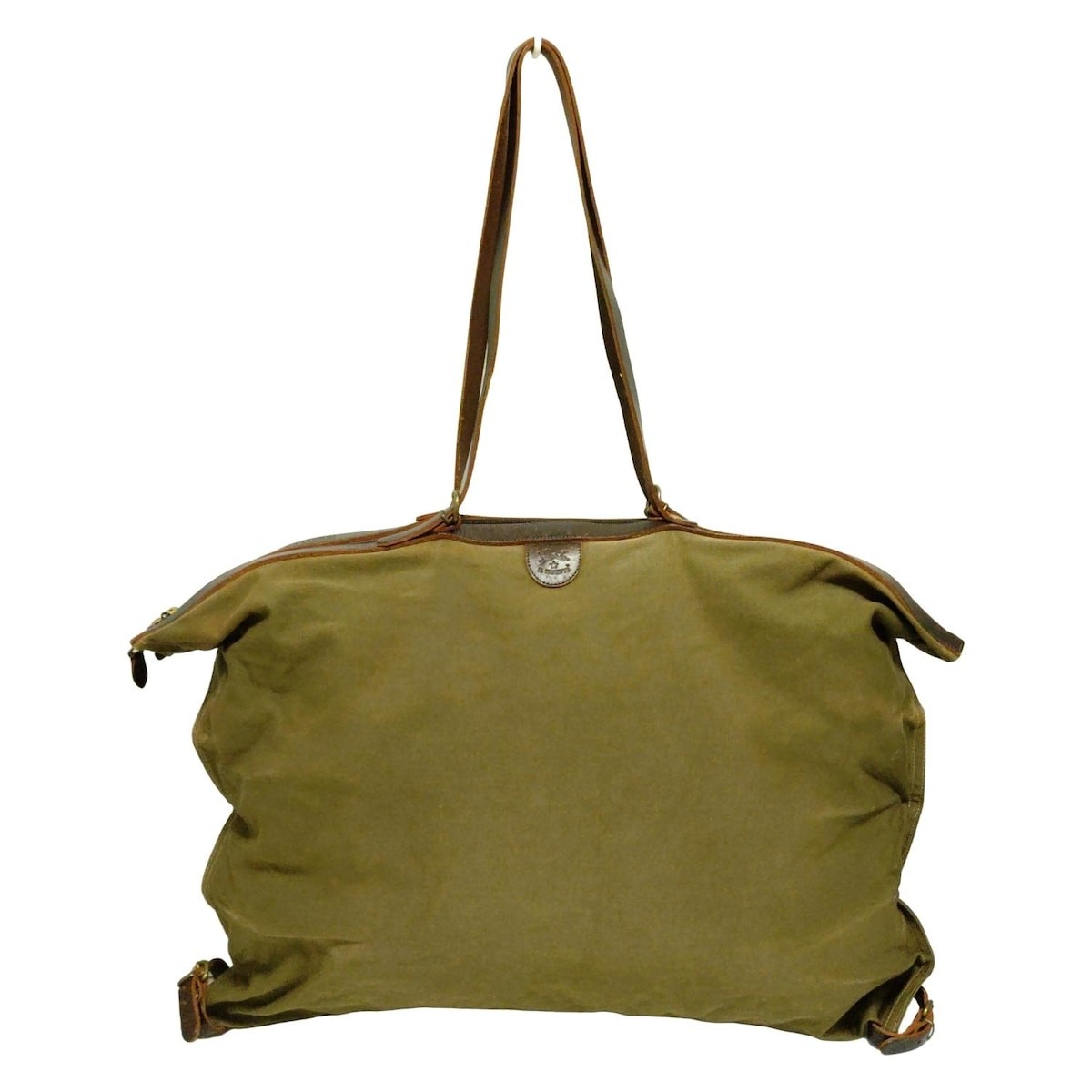 IL BISONTE イルビゾンテ  SHOULDER BAG A2829 Il Bisonte Cowhide Leather Shoulder Bag - Tan | Garmentory
