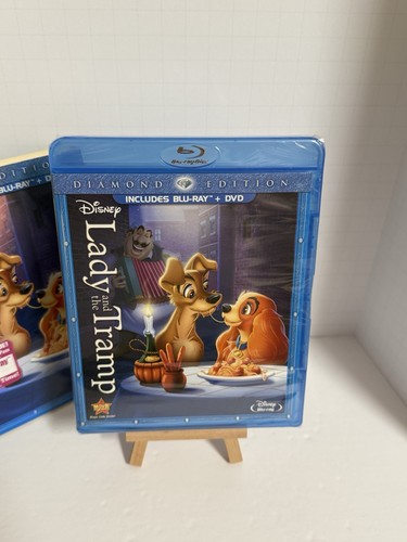 Disney's Lady and the Tramp, Diamond Edition Blu-ray + DVD, w/Slip NEW & SEALED - Picture 3 of 4